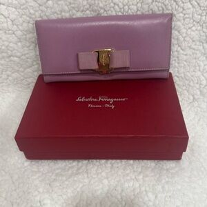 Salvatore Ferragamo Pink Wallet